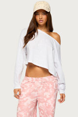 Peala Off Shoulder Long Sleeve Top