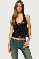 Fera Sequin Top