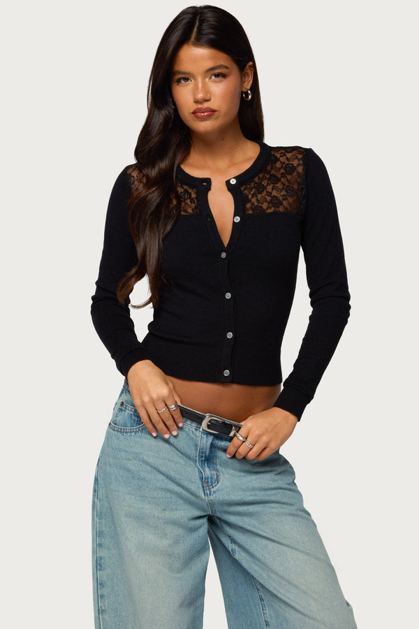 Meradith Lacey Knit Cardigan view 1