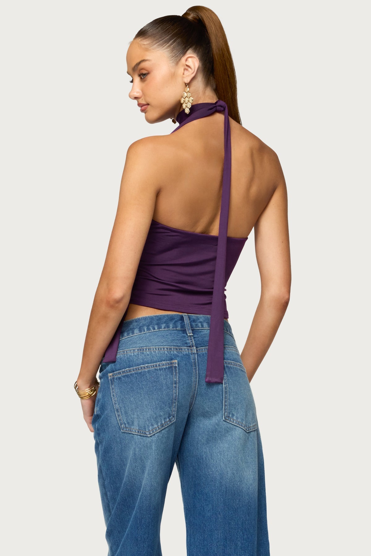 Tatyana Cut Out Halter Top