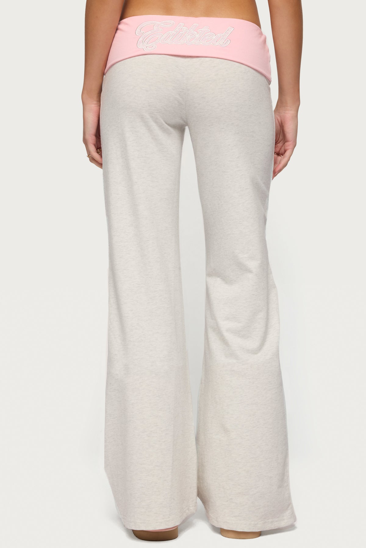 Edikted Mood Lacey Foldover Trousers