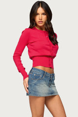Tarter Cinched Waist Cardigan