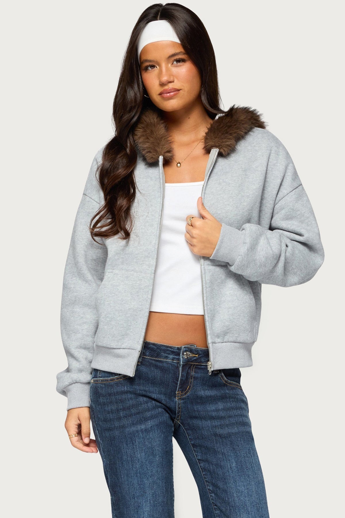 Fillah Faux Fur Hoodie