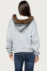 Fillah Faux Fur Hoodie