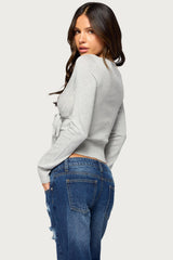Tarlee Long Sleeve Wrap Top