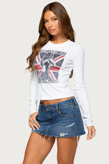 England's Finest Long Sleeve Graphic Top
