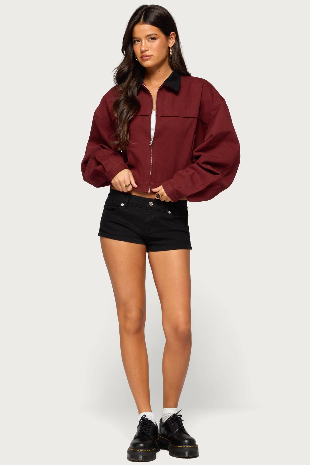 Briley Contrast Collar Jacket
