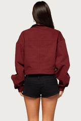 Briley Contrast Collar Jacket