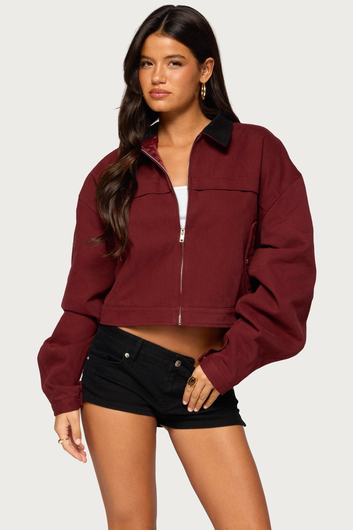 Briley Contrast Collar Jacket