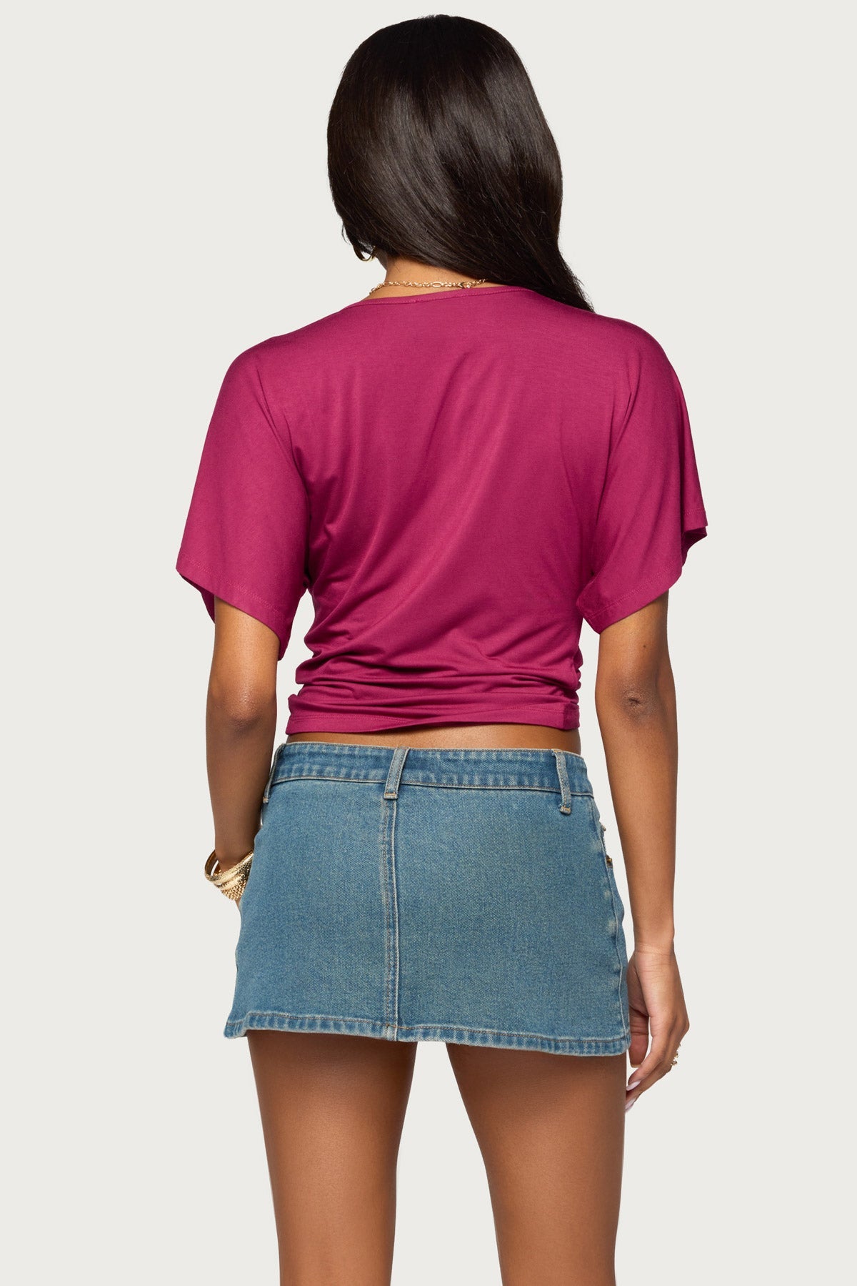 Aveleigh Twisted Flutter Top