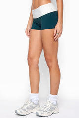 Ameleah Foldover Active Shorts