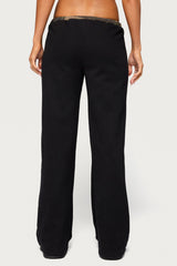 Taye Camo Waistband Joggers