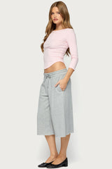 Shimmie Three-Quarter Sleeve Top