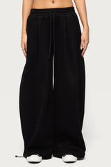 Brody Wide Leg Pleated Joggers