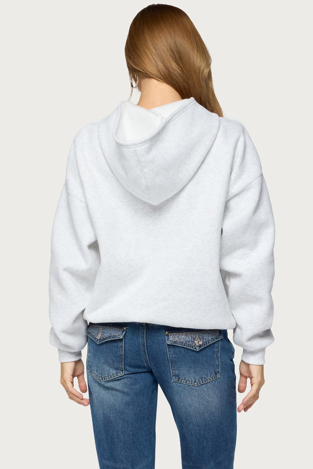 Multi Rhinestone Edikted Hoodie