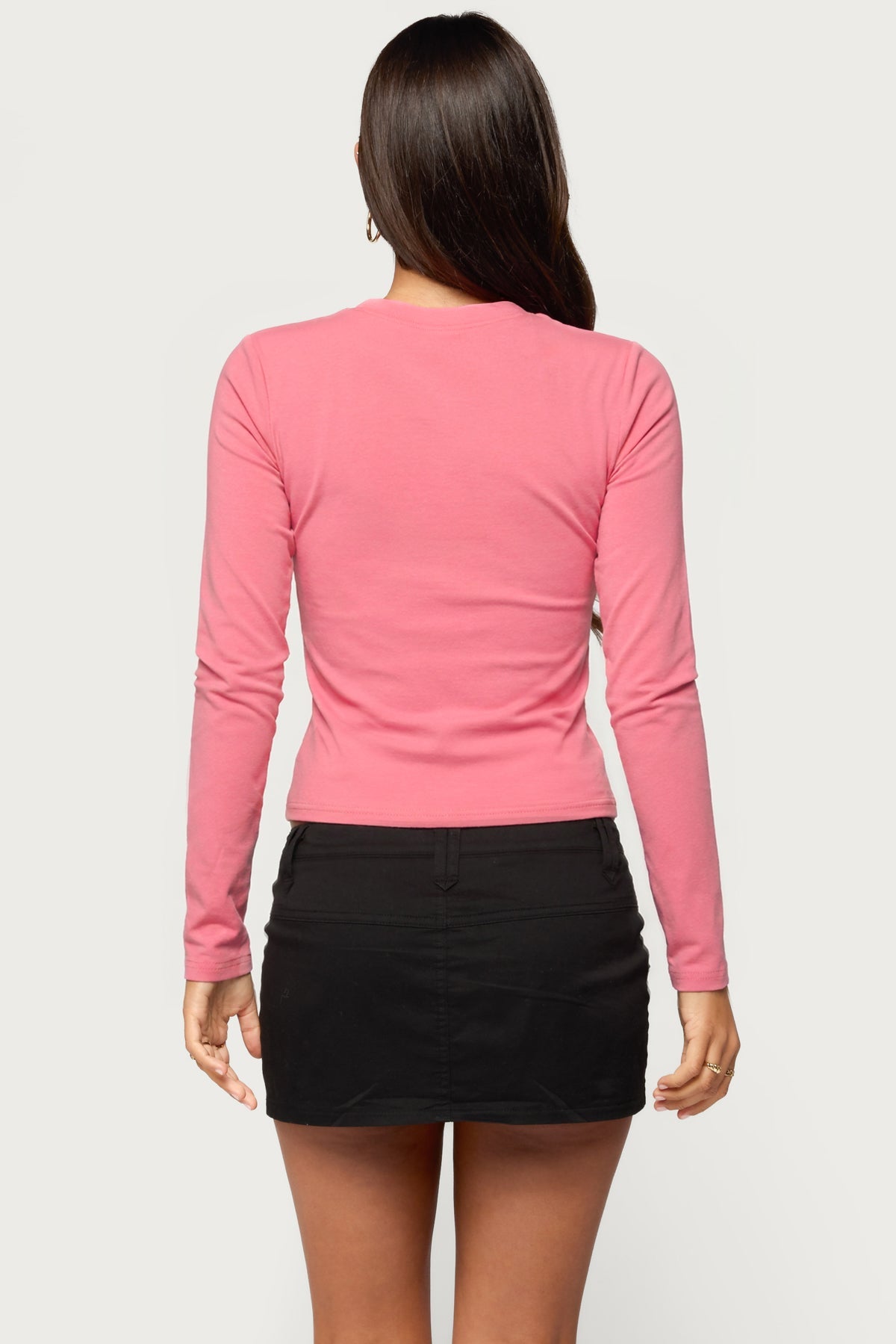 Edikted Hot Girl Long Sleeve Top