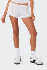 Carla Low Rise Micro Shorts