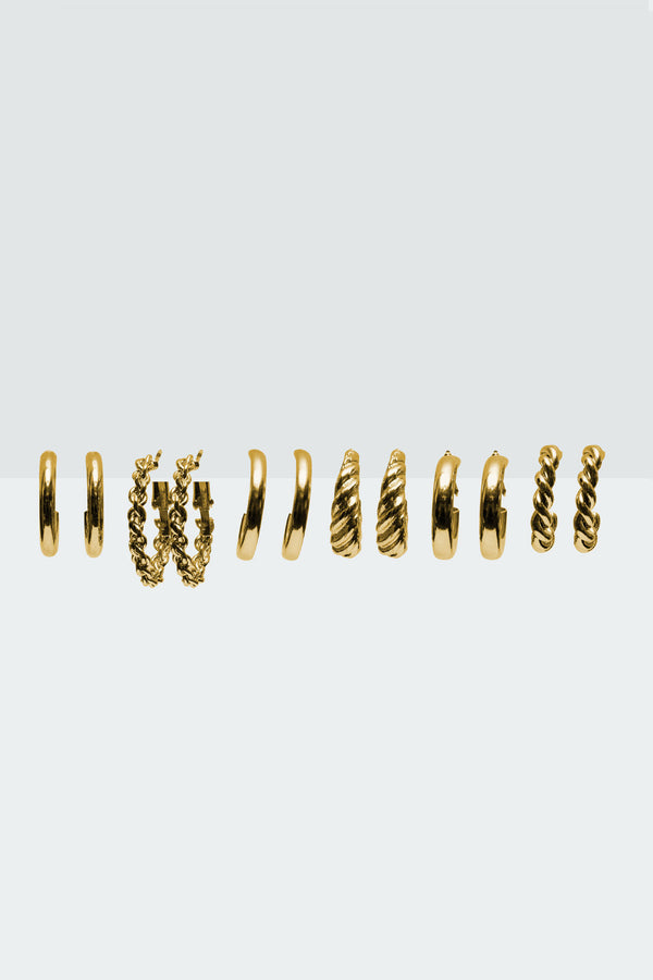 Hoop Earrings Pack