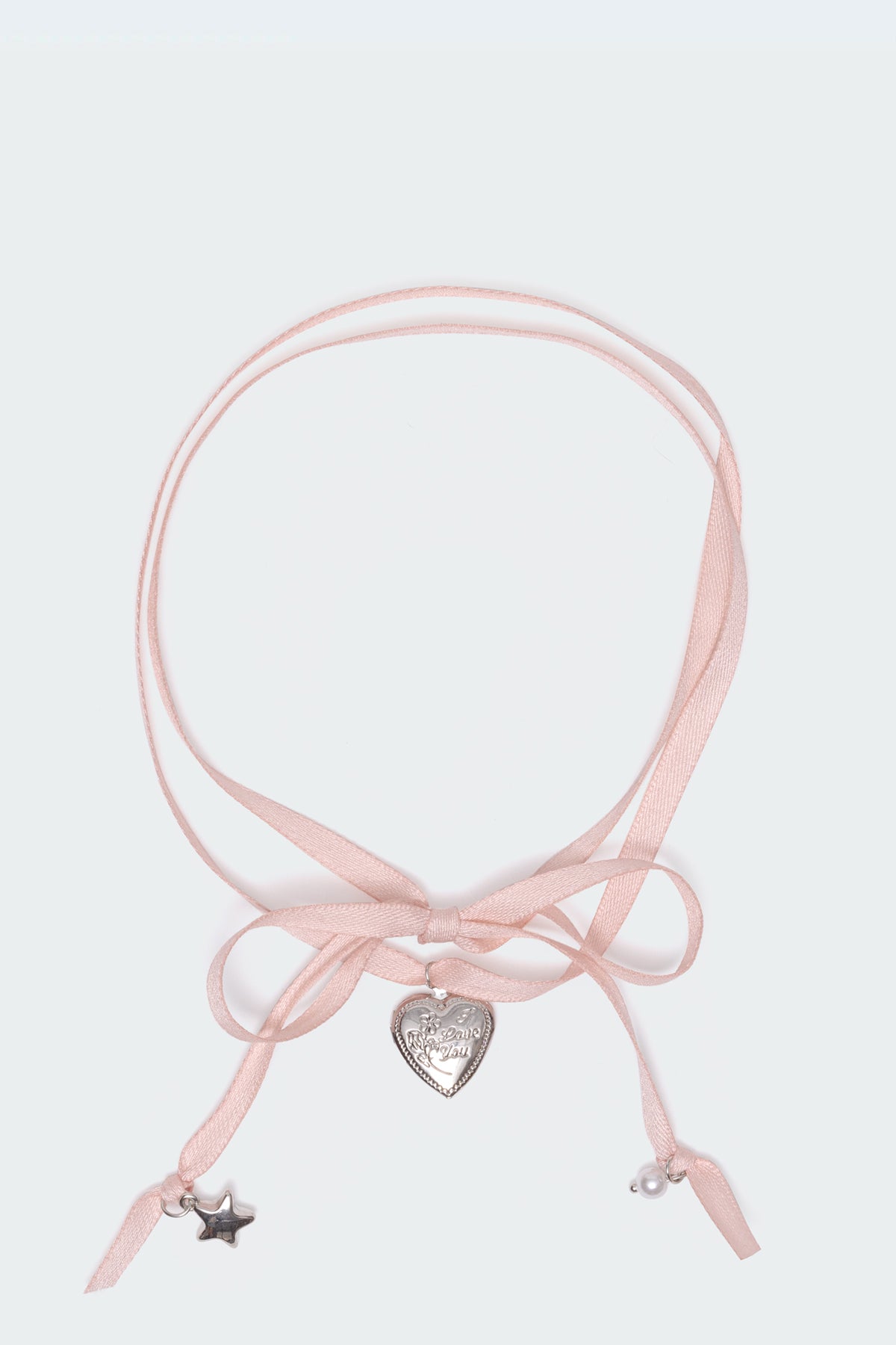 Heartache Satin Effect Choker