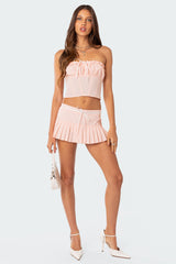 Karmen Pleated Mini Skort