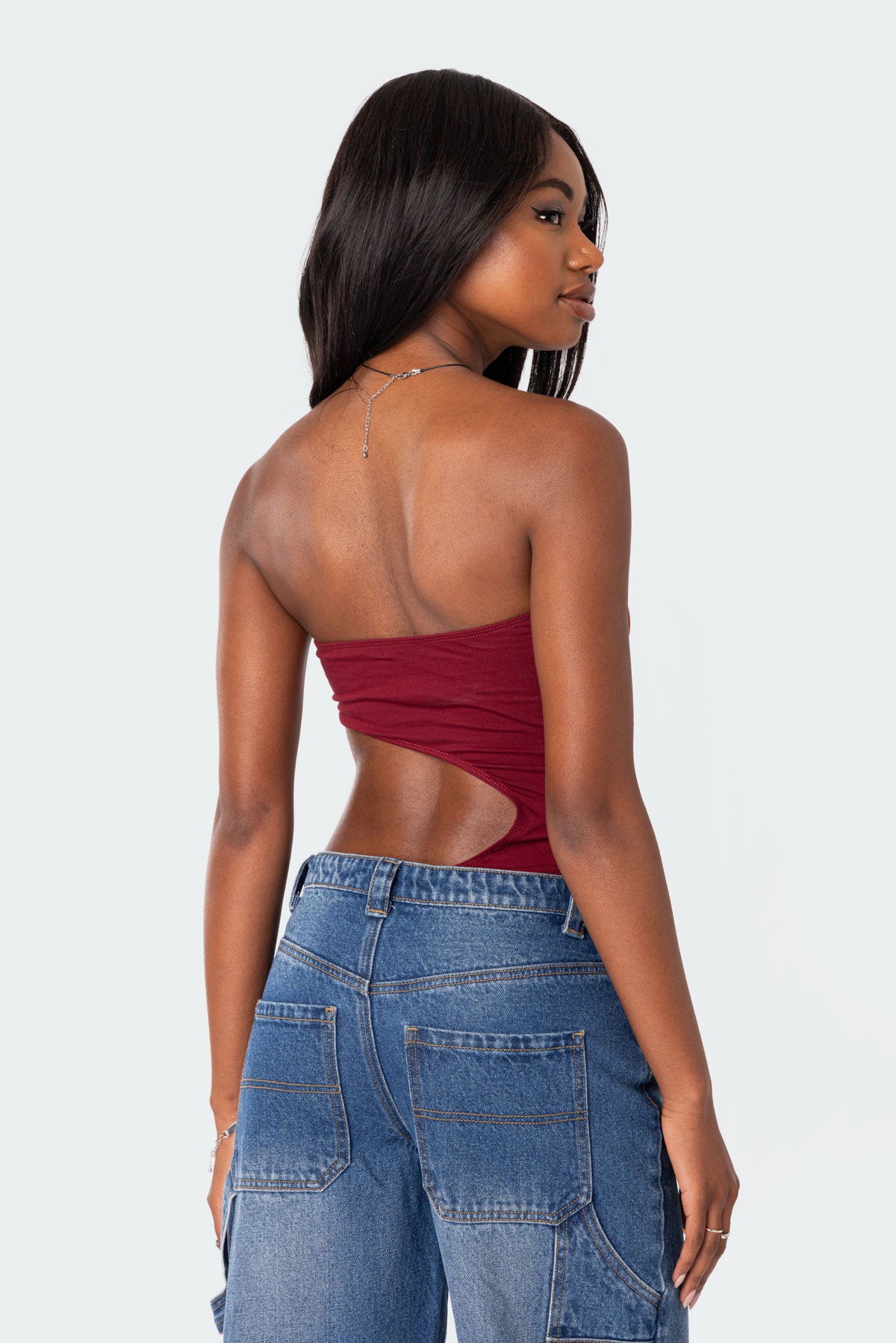 Indy Asymmetric Cut Out Bodysuit