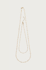 Faux Crystal Cascading Necklace Set