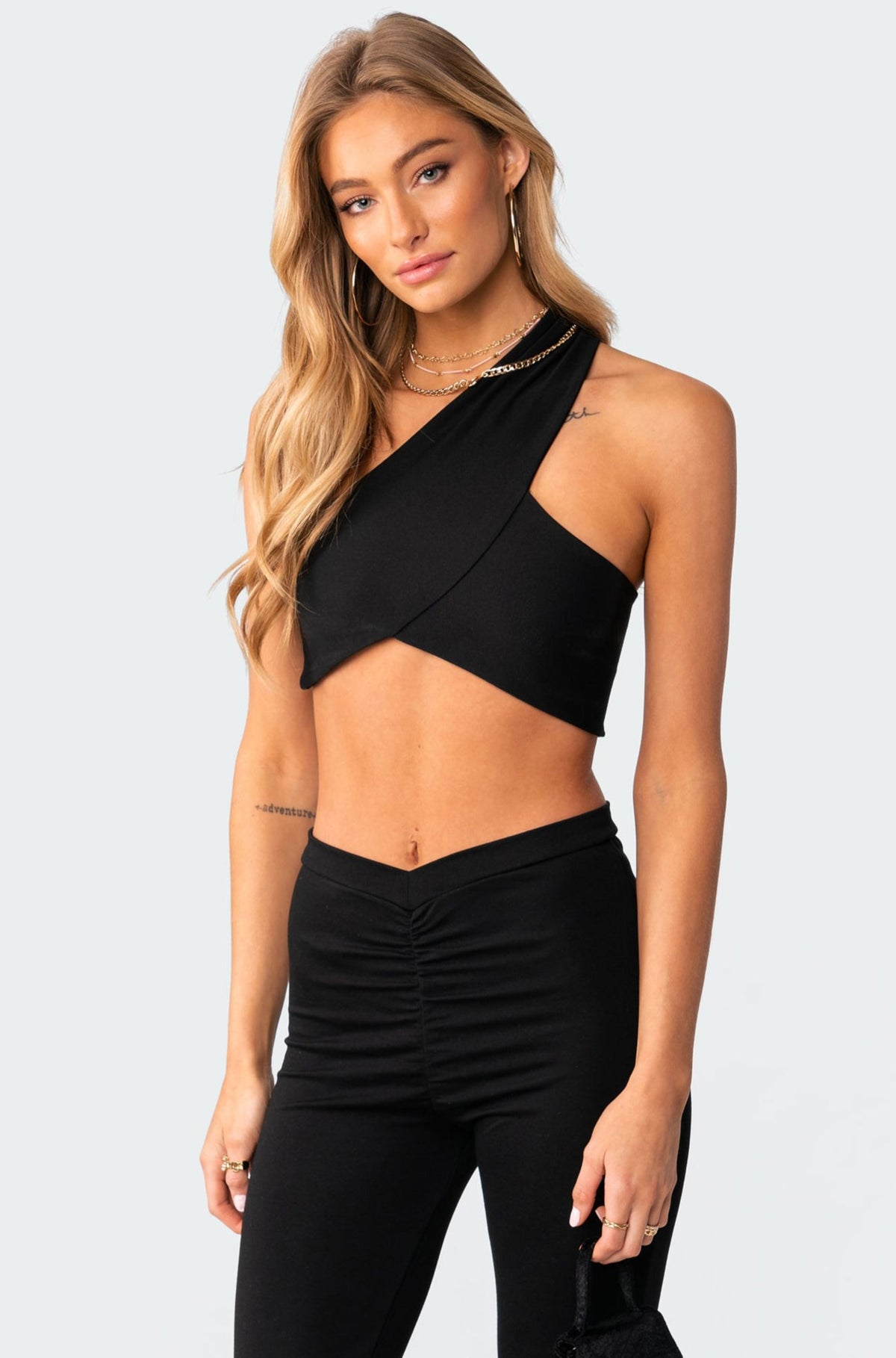 Gina One Shoulder Crop Top