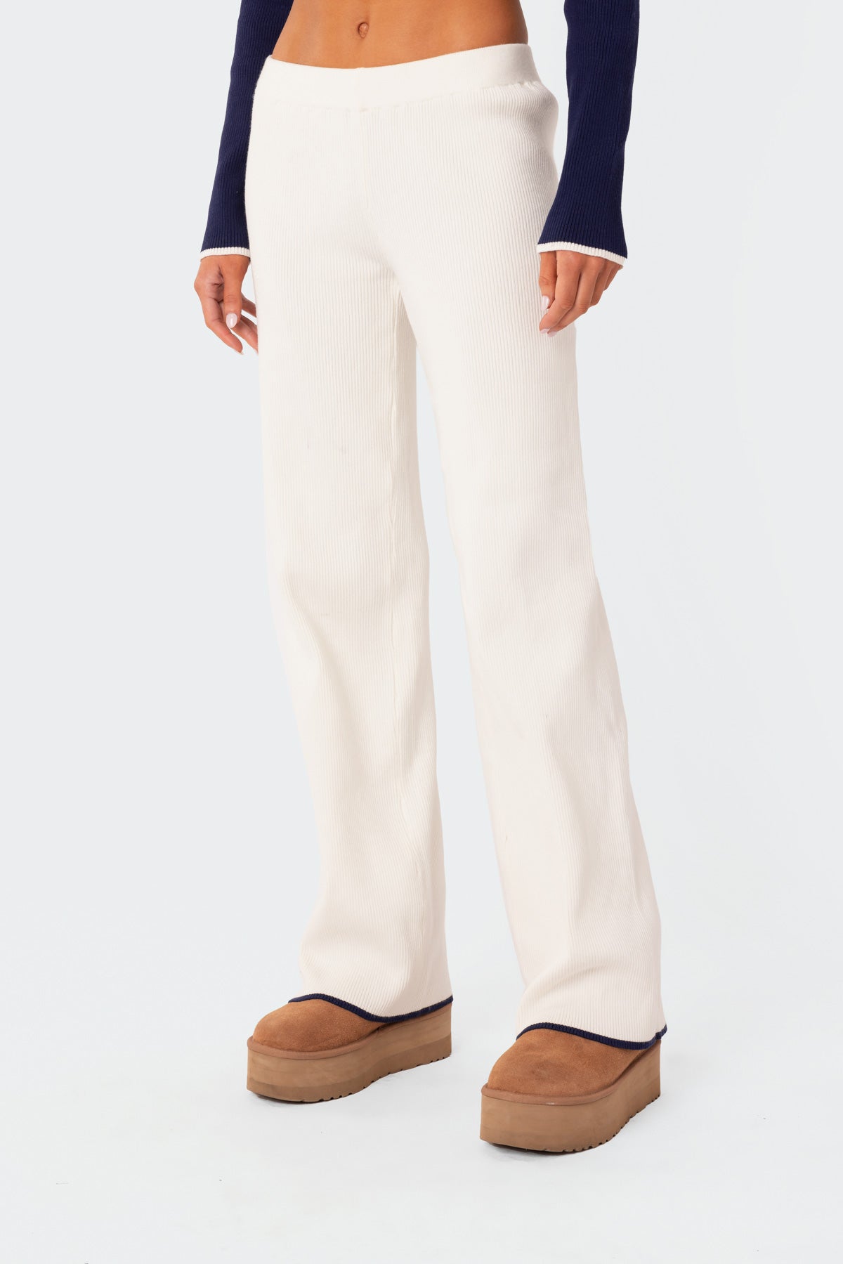 Jax Low Rise Knitted Trousers