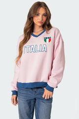 Italy Oversized Sweatshirt