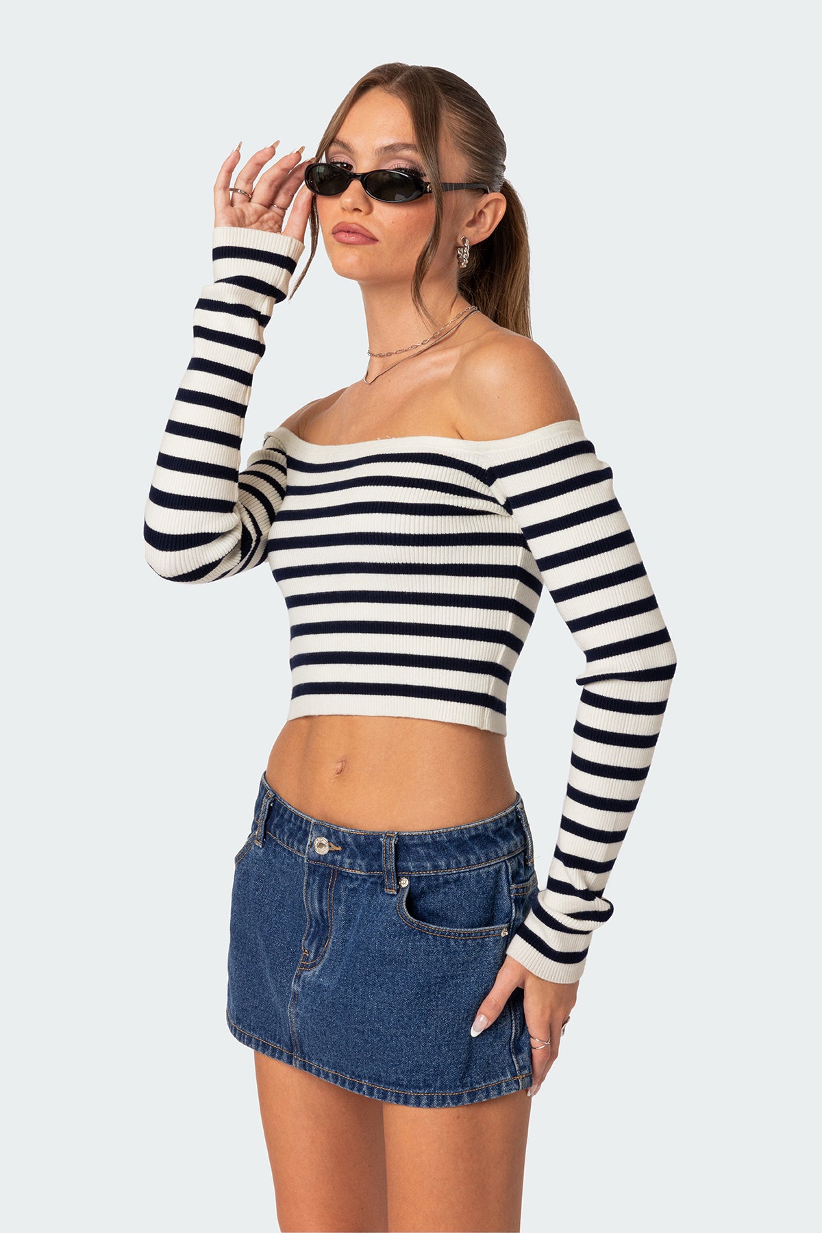 Miranda Off Shoulder Knit Top