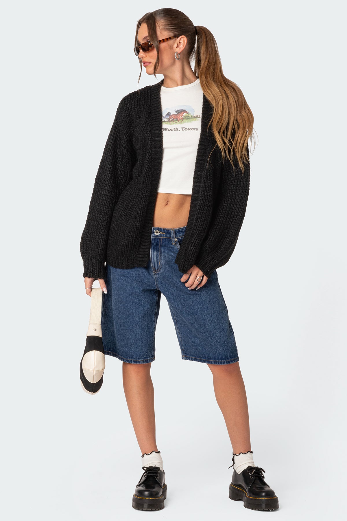 Anina Oversized Knit Cardigan