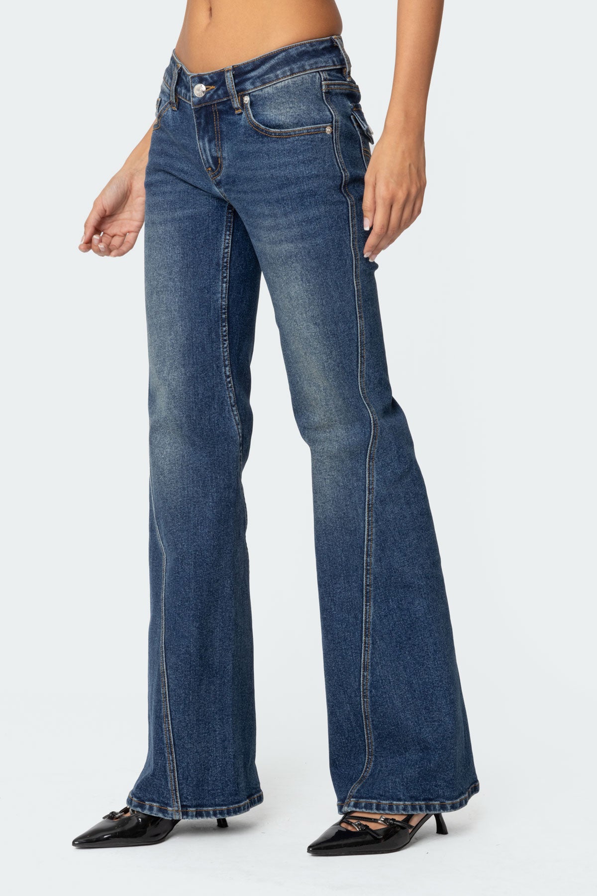 Colton Boot Cut Low Rise Jeans