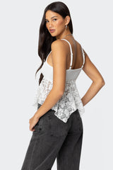 Orchid Sheer Lace Top