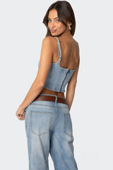 Tennessee Denim Corset