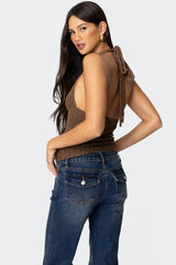 Willow Textured Halter Top