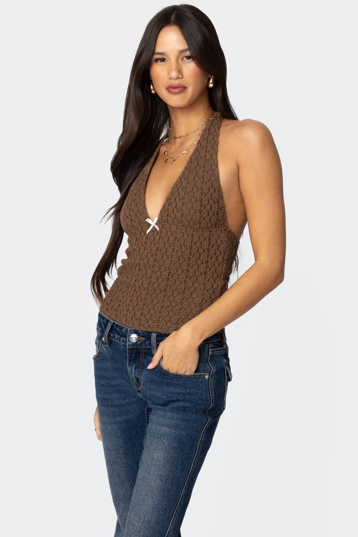 Willow Textured Halter Top