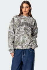 Cali Baby Camo Sweatshirt