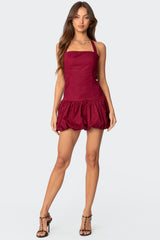 Bryn Bubble Skirt Mini Dress