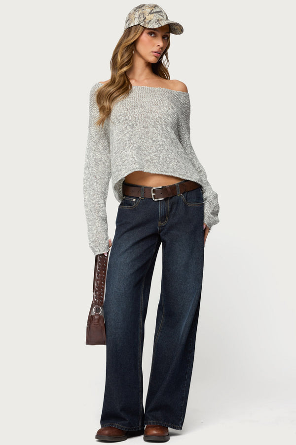 Florentina Off Shoulder Sweater