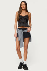 Tamar Satin Effect Tank Top