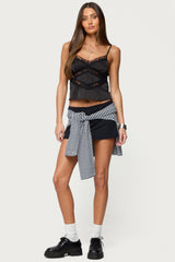 Tamar Satin Effect Tank Top