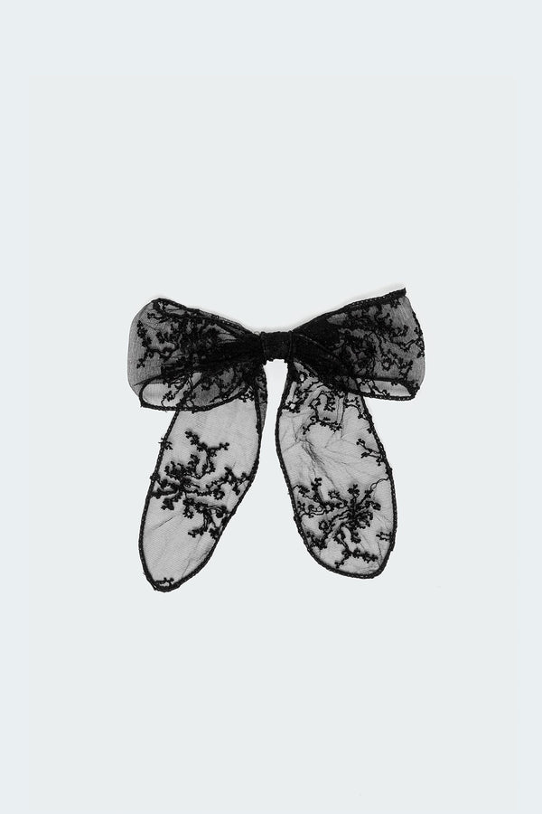 Lace Bow Hair Clip