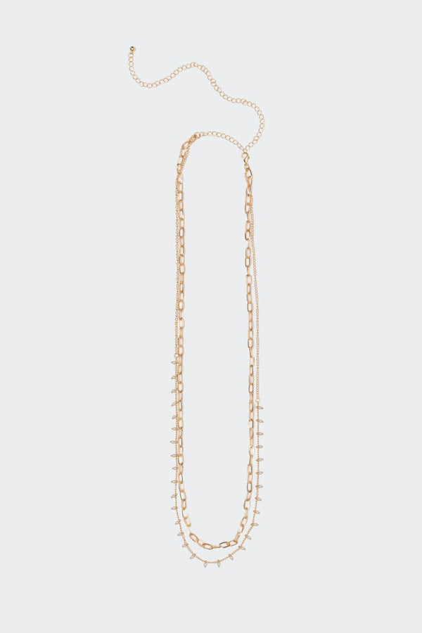 Layered Pearl Belly Chain