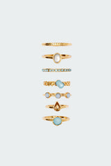 Assorted Gemstone Ring Pack