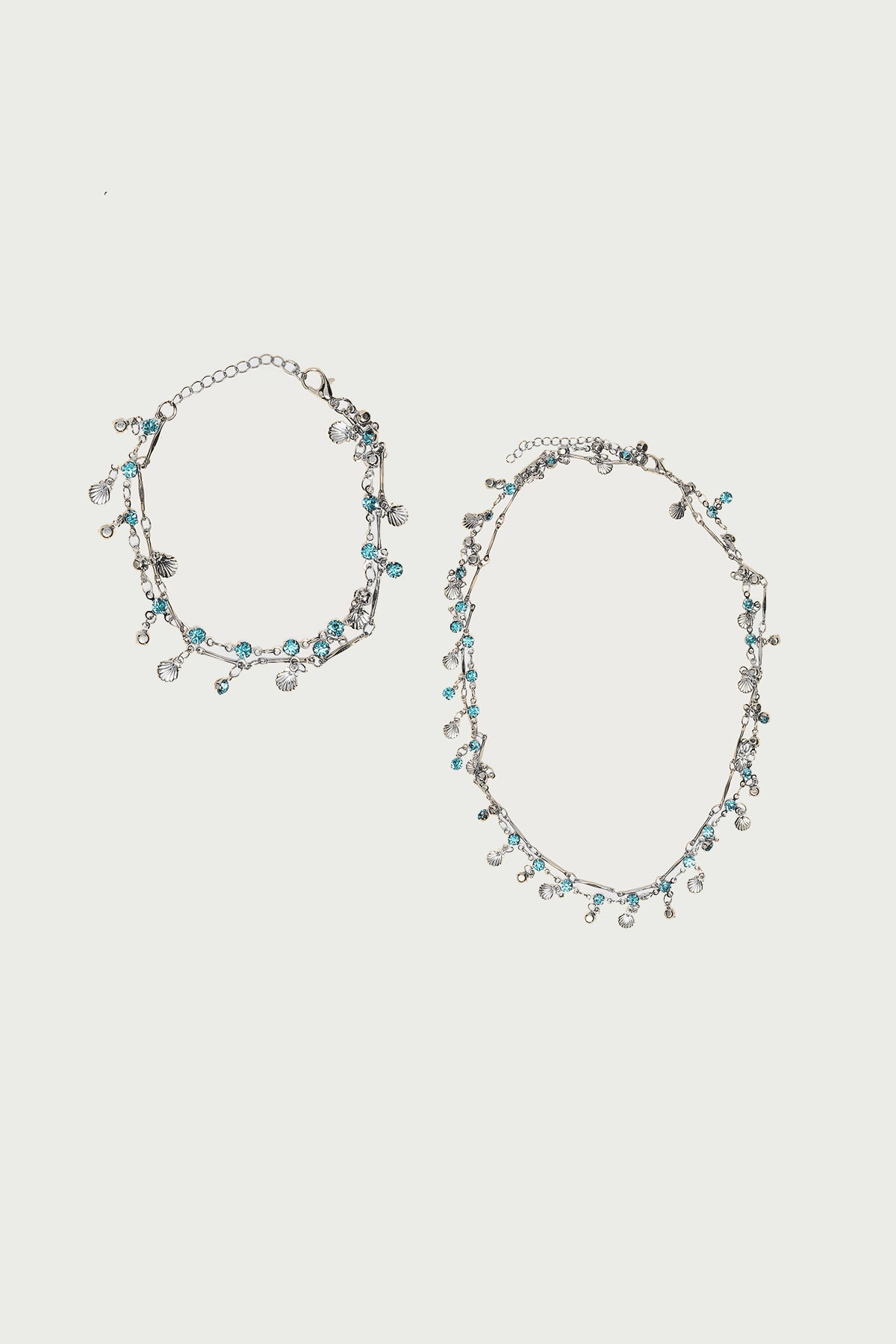 Sea Stone Necklace & Bracelet Pack