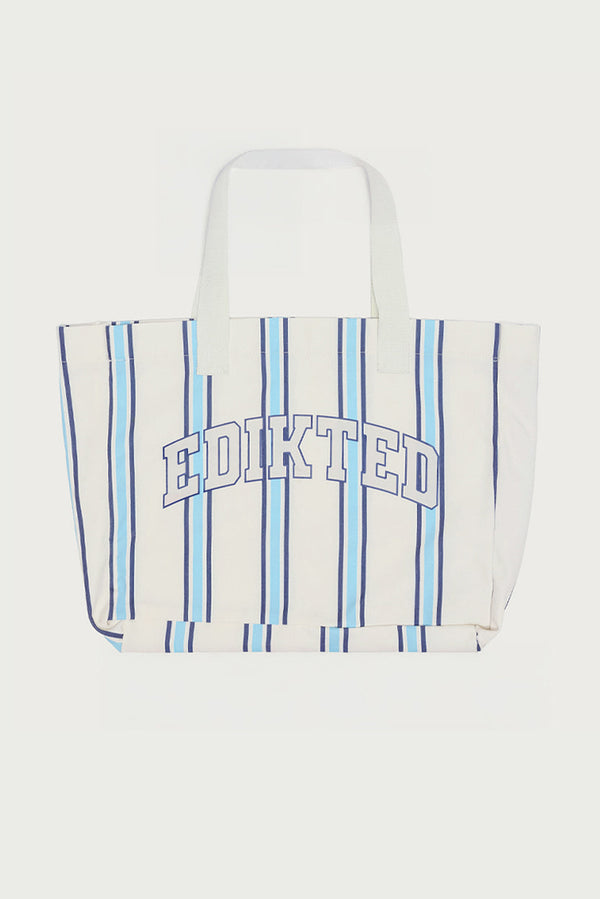 Edikted Stripey Tote Bag