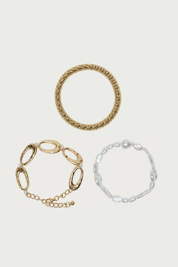 Chain & Pearl Bracelet Pack