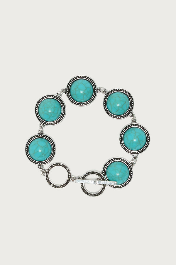 Stone Pendant Bracelet