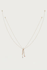 Pearly Bead Layered Body Chain