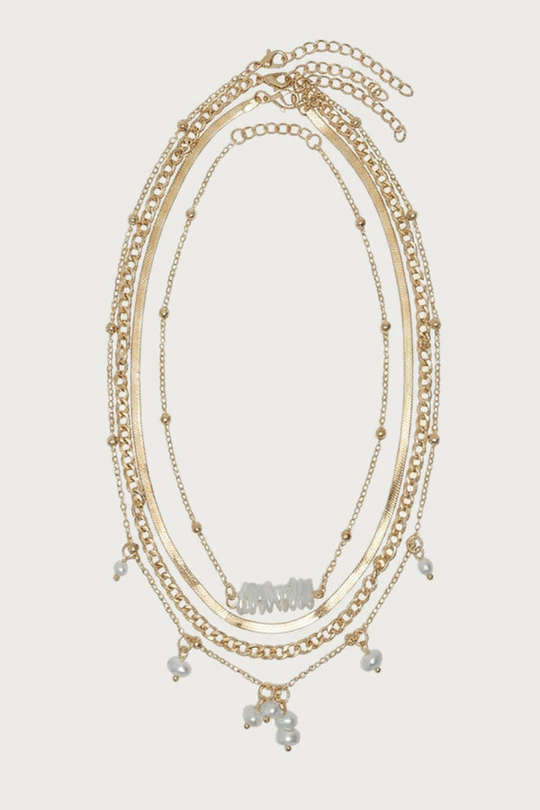 Pearly Chain Necklace Pack